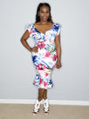 Amrezy Multi-Color Print Dress