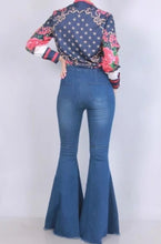 Tiffany Dark Denim Bottom Jeans - A' LA' POSH Clothing