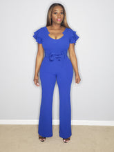 Chasity Royal Blue Stretch Fit Jumpsuit - A' LA' POSH Clothing