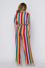 Candi Multi-Color Stripe Jumpsuit - A' LA' POSH Clothing