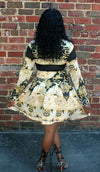Goddess Black Gold 2 Piece Skirt Set - A' LA' POSH Clothing