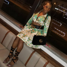 Goddess Teal Gold 2 Piece Skirt Set - A' LA' POSH Clothing